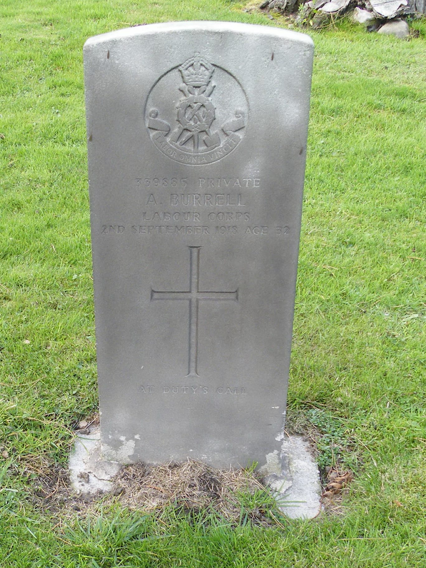 A. Burrell 1918 - NEWMP